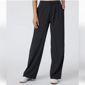 Vuori Black Wide-Leg Pants